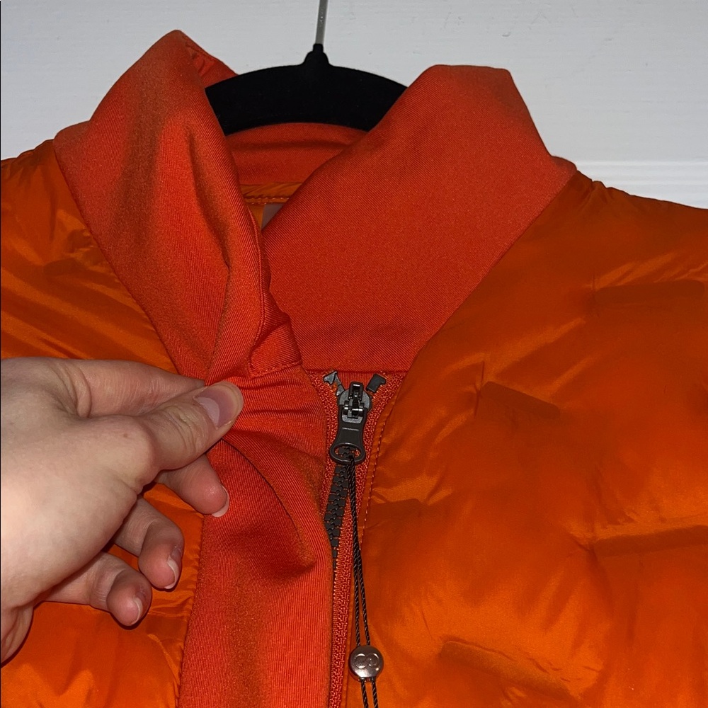 Women's Vibrant Orange Ski Jacket - Picture 4 of 9